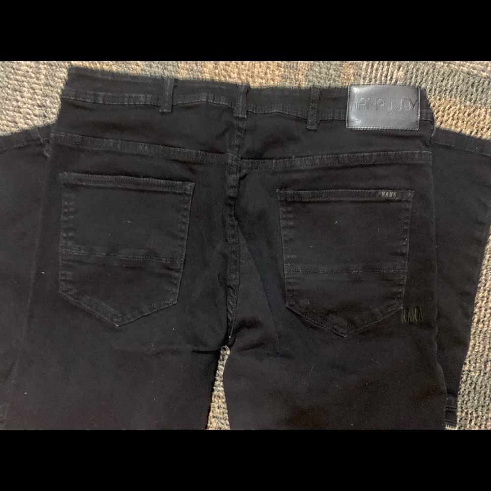 Men’s Nana Judy black jeans Size 34 - Picture 5 of 6